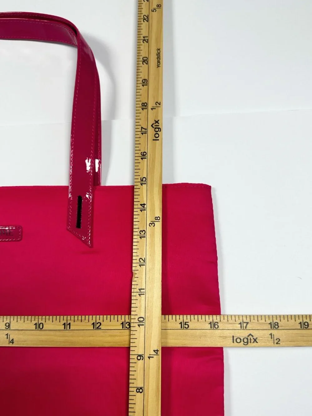 Lancôme Pink/Red Waterproof Flamingo Lined Tote‎ Bag Hot Barbie 16x15x3”